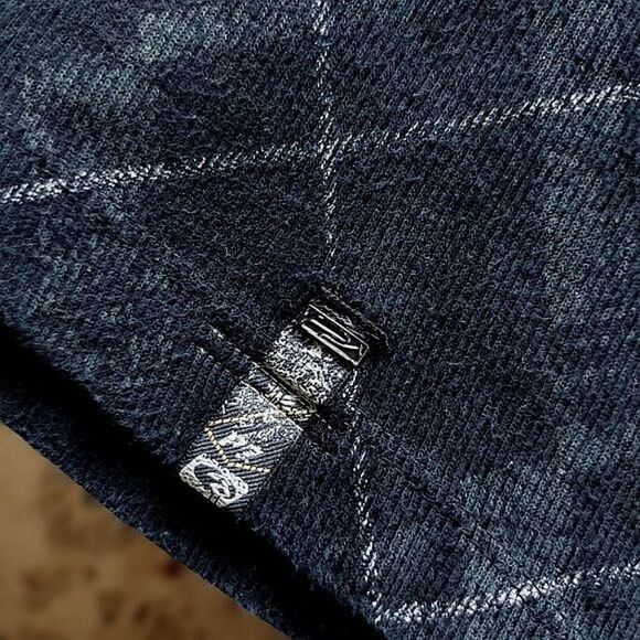 Point Zero navy abstract argyle sweater - Picture 9 of 11